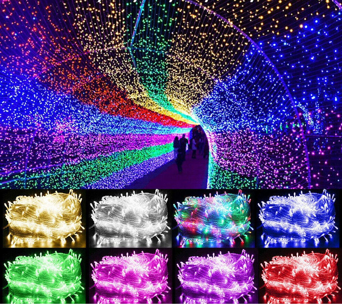10M-50M LED Fairy String Light Christmas Tree Party Home Outdoor Decor Wall Plug gallery