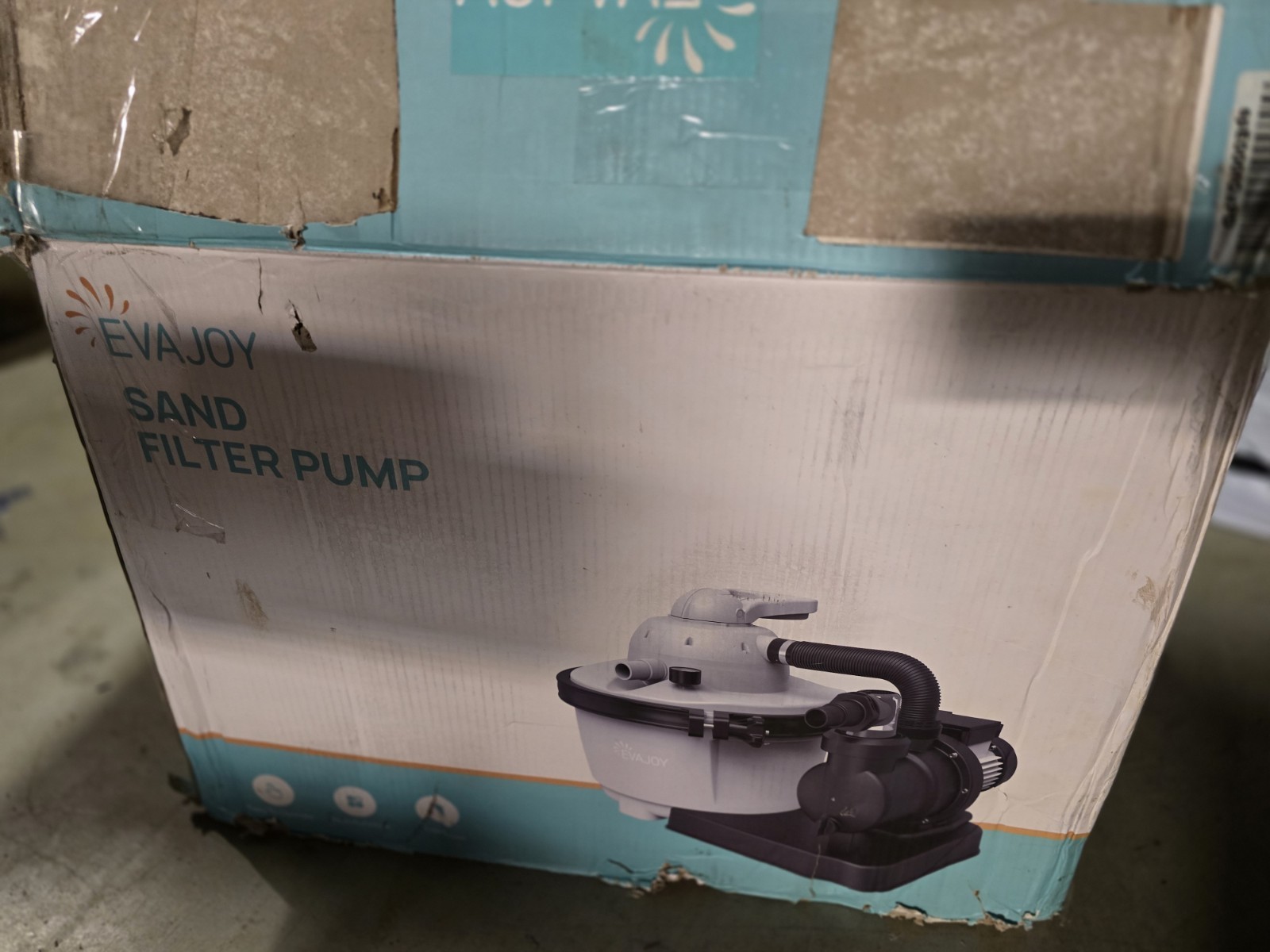 EVAJOY EJ-HF050 Sand Filter Pump Swimming Pool Pump 2000GPH gallery