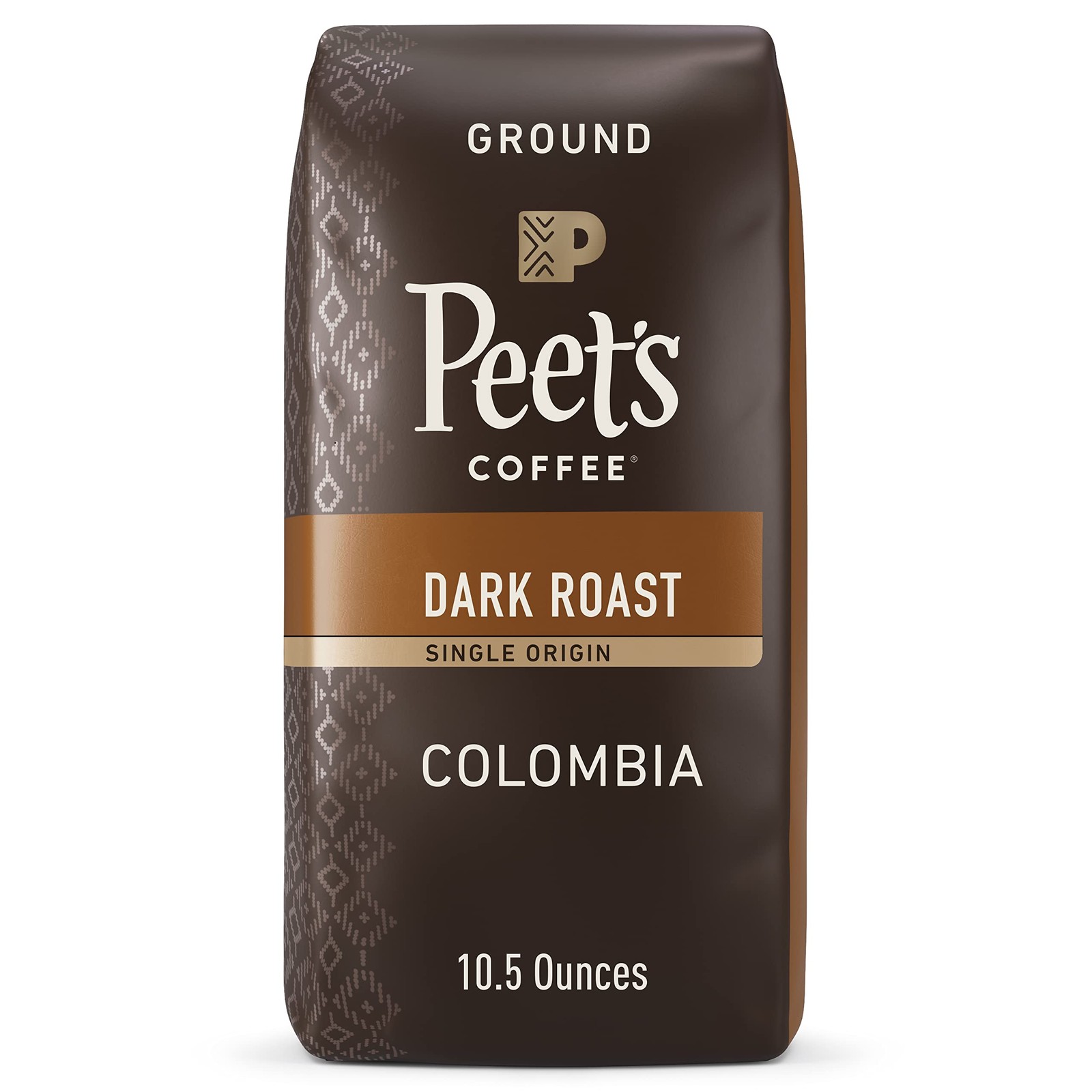 Peet's Single Origin Colombia Dark Roast Coffee 10.5 Ounce Exceptional Flavor gallery