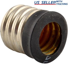 10x Light Bulb Socket Adapter Intermediate Base E17 to Candelabra E12 Reducer