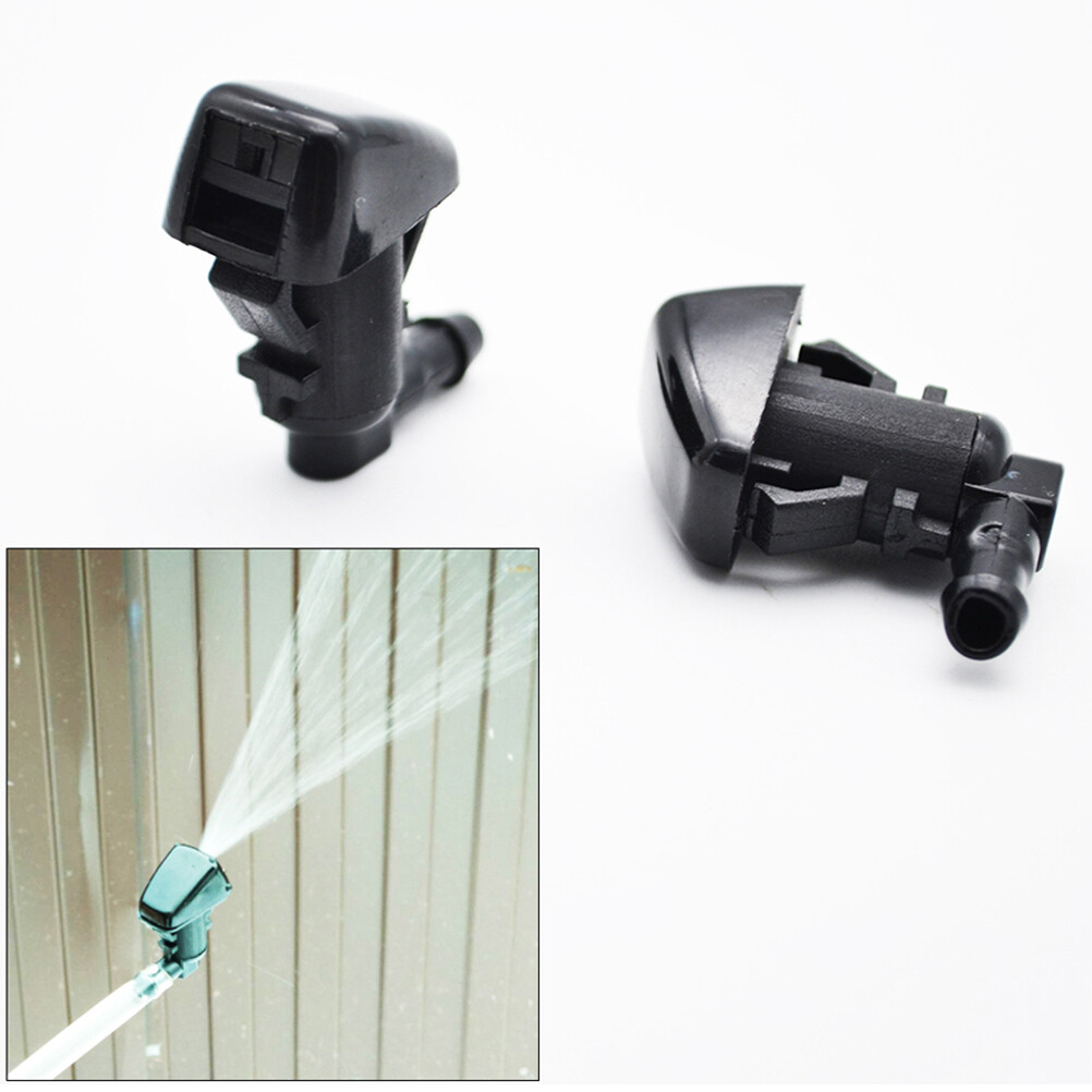 2Pc Front Windshield Wiper Washer Jet Nozzle Spray For Jeep Grand Cherokee WK2 gallery