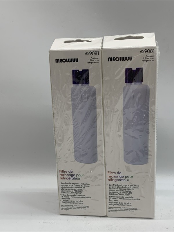 MEOLWVV For 46-9081 ReplacementRefrigerator & Water Filter 9081 Sealed - 2 Pack gallery