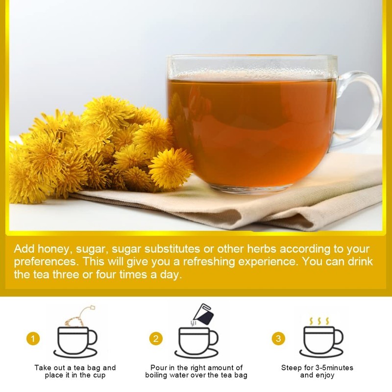 Organic Dandelion Leaf & Root Tea,Supports Kidney Function and Healthy Digestion gallery