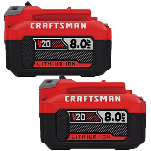 2Pack 20V 8.0Ah For Craftsman V20 Lithium-Ion Battery CMCB204 CMCB202 CMCB201 gallery
