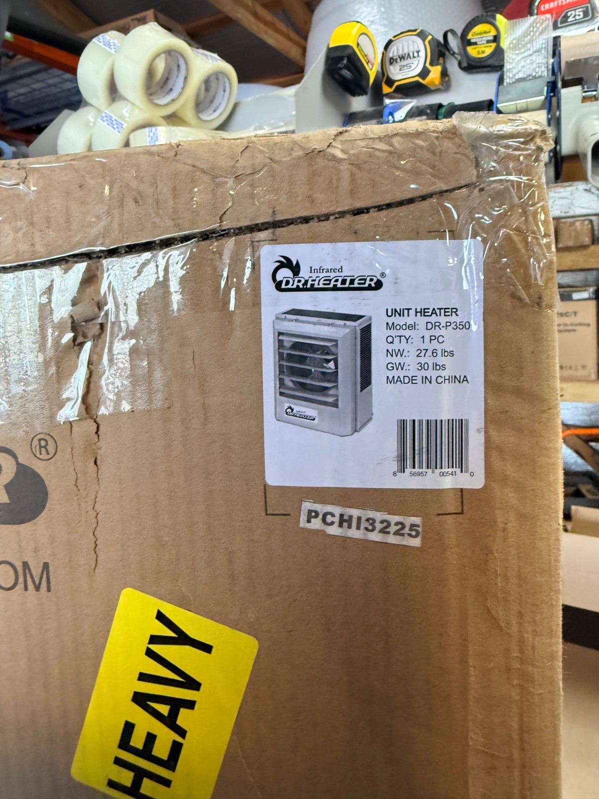Dr. Infrared Heater DR-P350 5000 Watts 5KW 3-Phase fan & forced air, Convection gallery