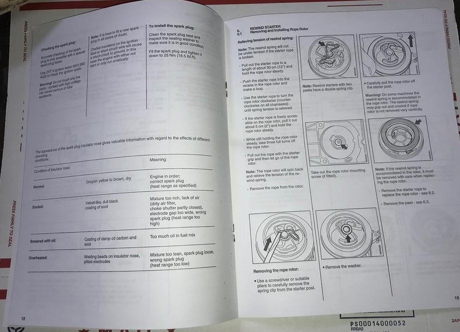 STIHL Standard Repairs Troubleshooting Workshop Service Manual gallery