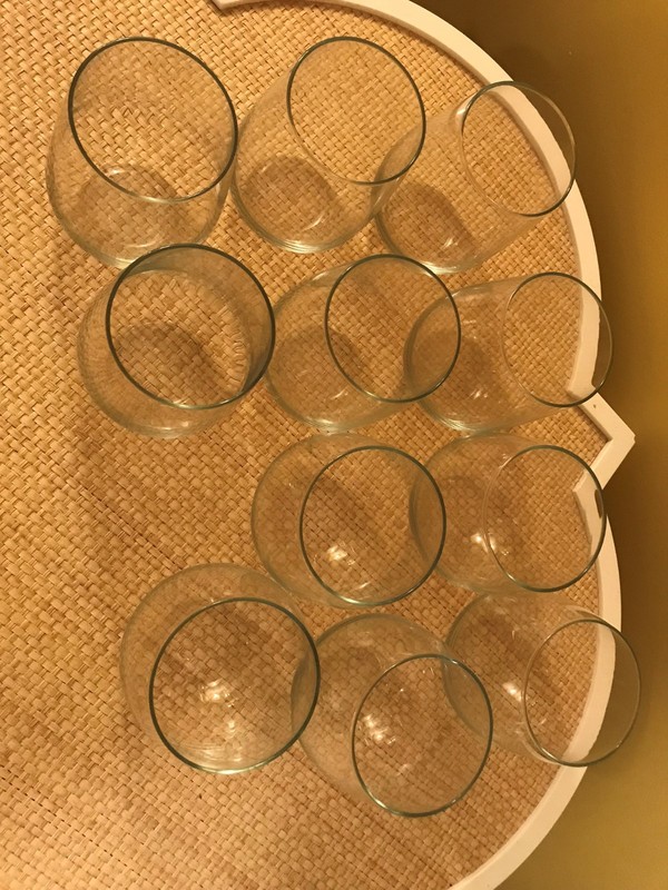 Libbey Vina Stemless Wine Glasses for Red and White Wines, Set of 11 NEW gallery