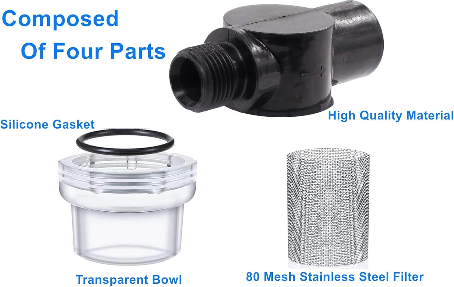 Water Pump Inline Strainer gallery