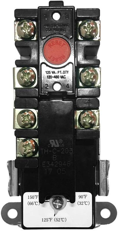 THERMOSTAT FOR DOUBLE ELEMENT TANKS ELECTRIC WATER HEATER gallery