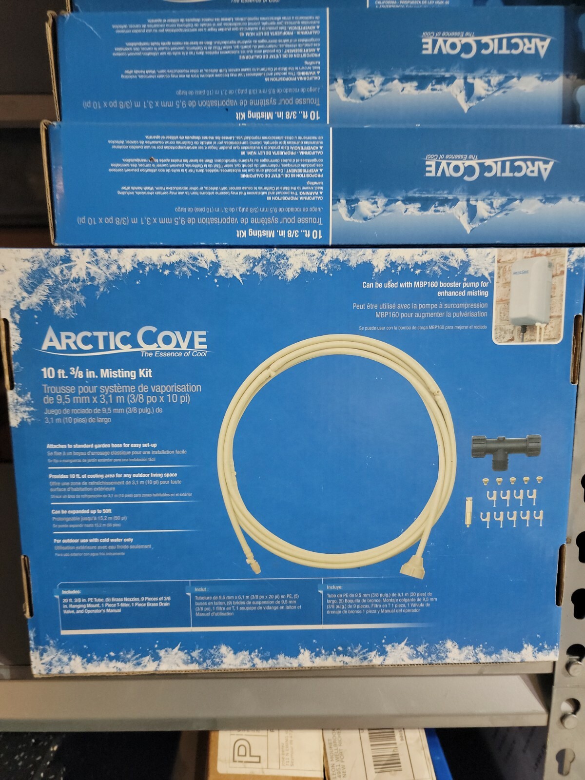 Artic Cove Professional Misting Kit 10ft 3/8" Make Any Outdoor Living Space Cool gallery