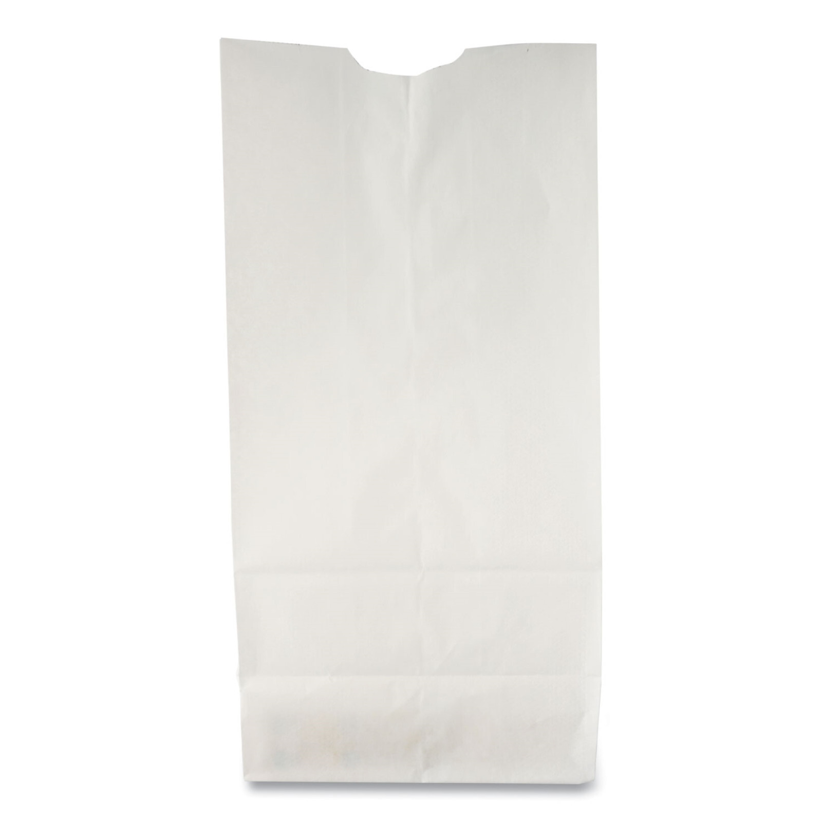 Grocery Bag Paper #2 General 25lb White Standard 2-7/16 X 4-5/16 X 7-7/8 In, 500 gallery