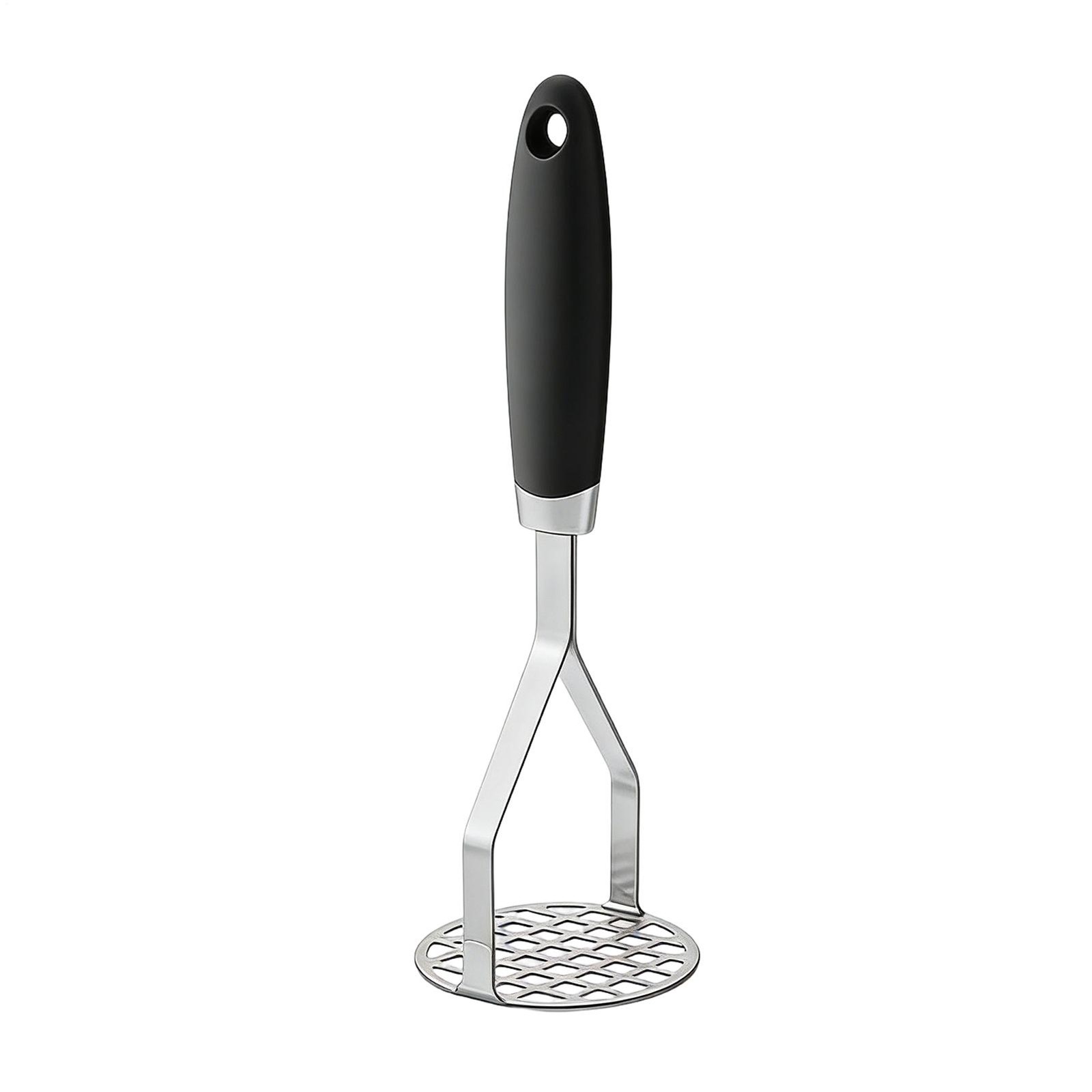 Stainless Steel Potato Masher – HeavyDuty, NonScratch, DishwasherSafe Masher gallery