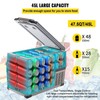 Portable 48-Qt 12V Fridge Freezer, -4~68°F, Compressor, Dual Power, App Ready gallery