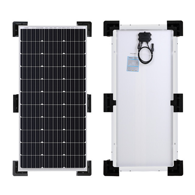 Renogy Corner Bracket Solar Panel Roof Drill-Free Mount for RV Boats 1 Set gallery