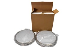 AKAARI LED Ceiling Light 2-Pack 11in Flush Mount 36W Dimmable 3000-6000K Nickel