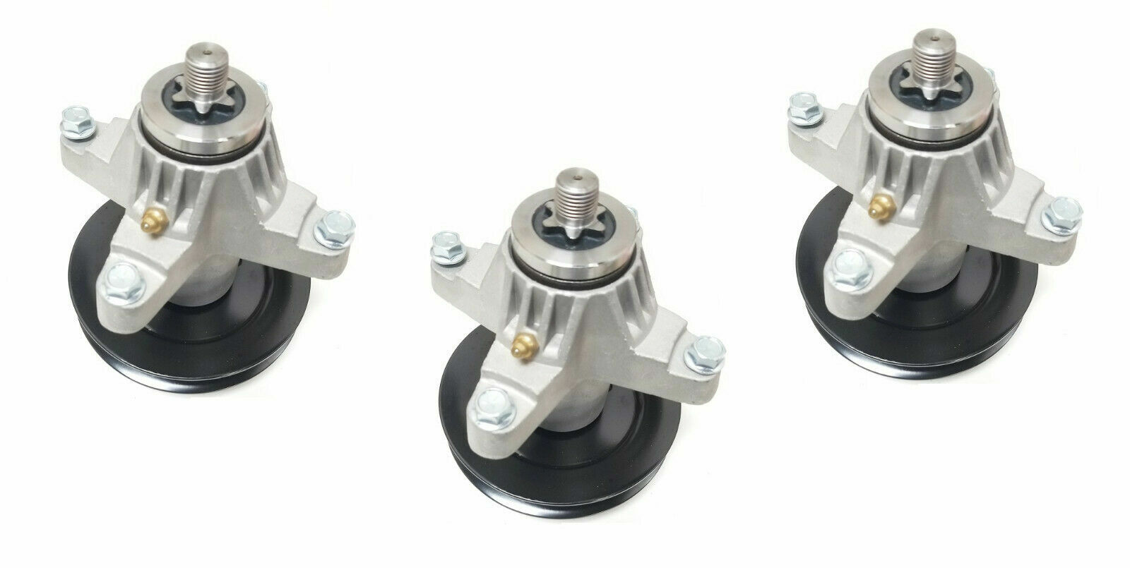 3 Upgraded Spindle Assemblies for MTD, Cub Cadet: 618-04126 918-04126 618-04125 gallery