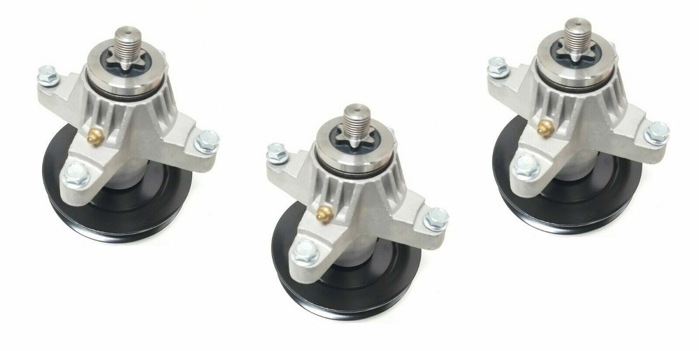 3 Upgraded Spindle Assemblies for MTD, Cub Cadet: 618-04126 918-04126 618-04125