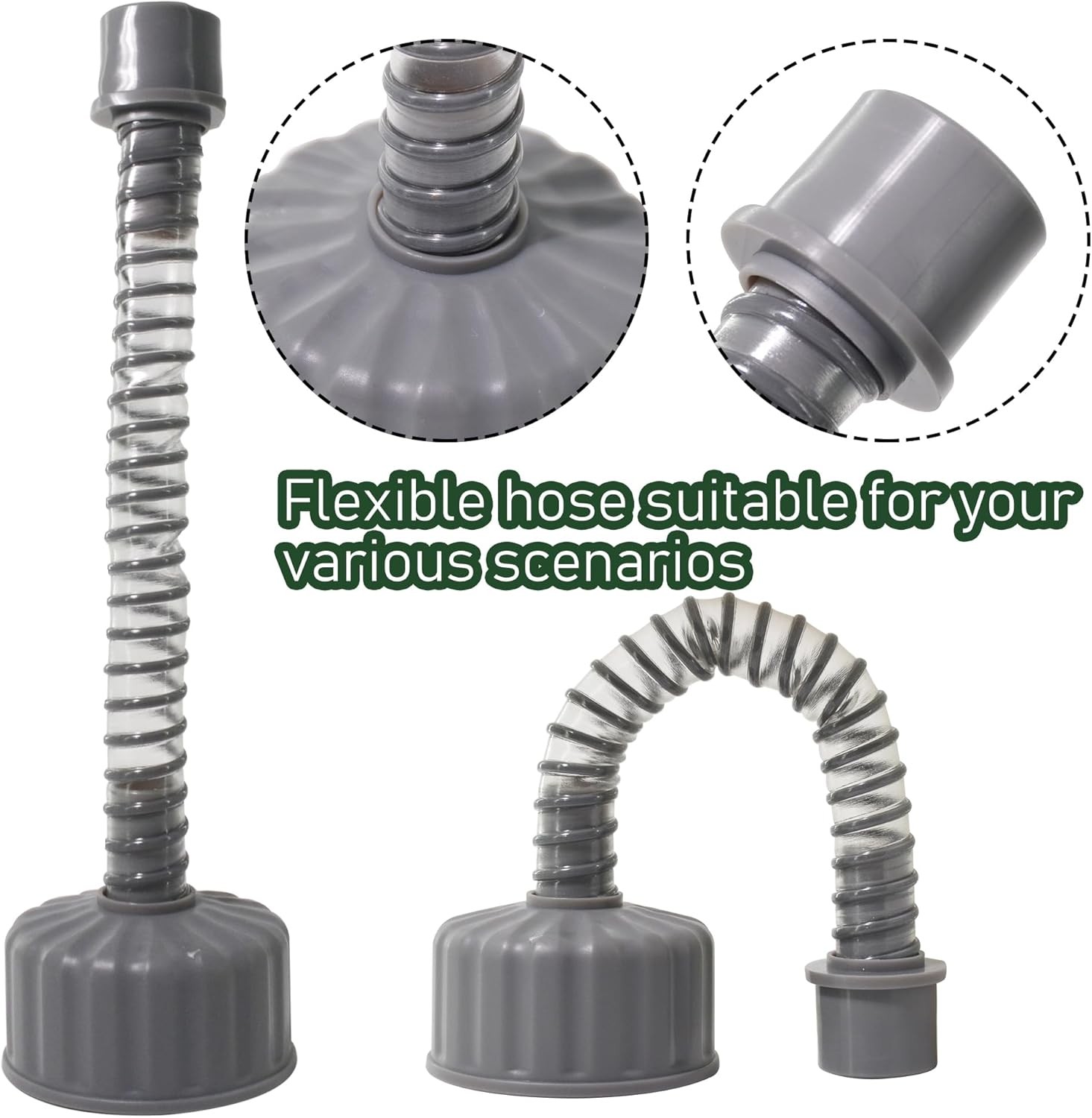 Universal AC Drain Pipe Cleaner Vacuum Hose Attachment Tool gallery