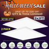 2Pack 2x2FT 45W LED Flat Panel Light,0-10V Dimmable,Drop Ceiling Lights,100-277V gallery