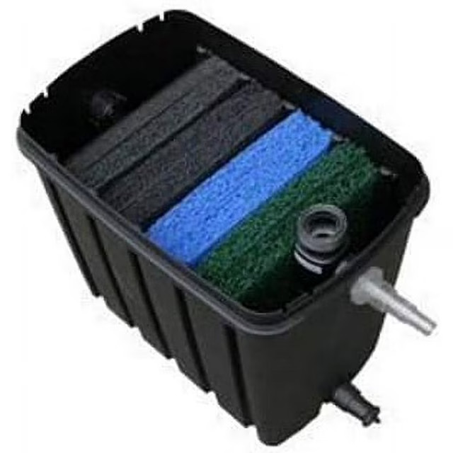 Biosteps II BSTPII Pond Filter for Ponds up to 2,700 gal w/ 6 Mats - Base Model gallery