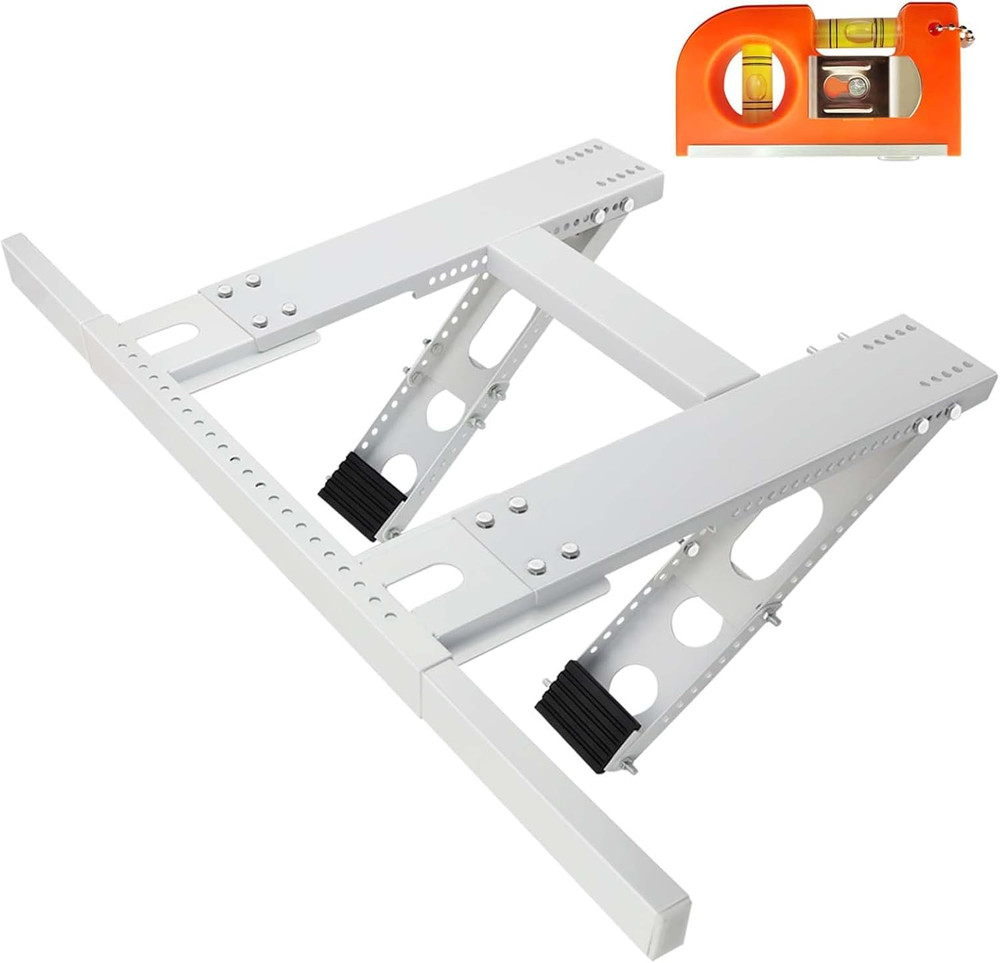 No Drill Heavy Duty AC Support Bracket - 220Lbs Capacity