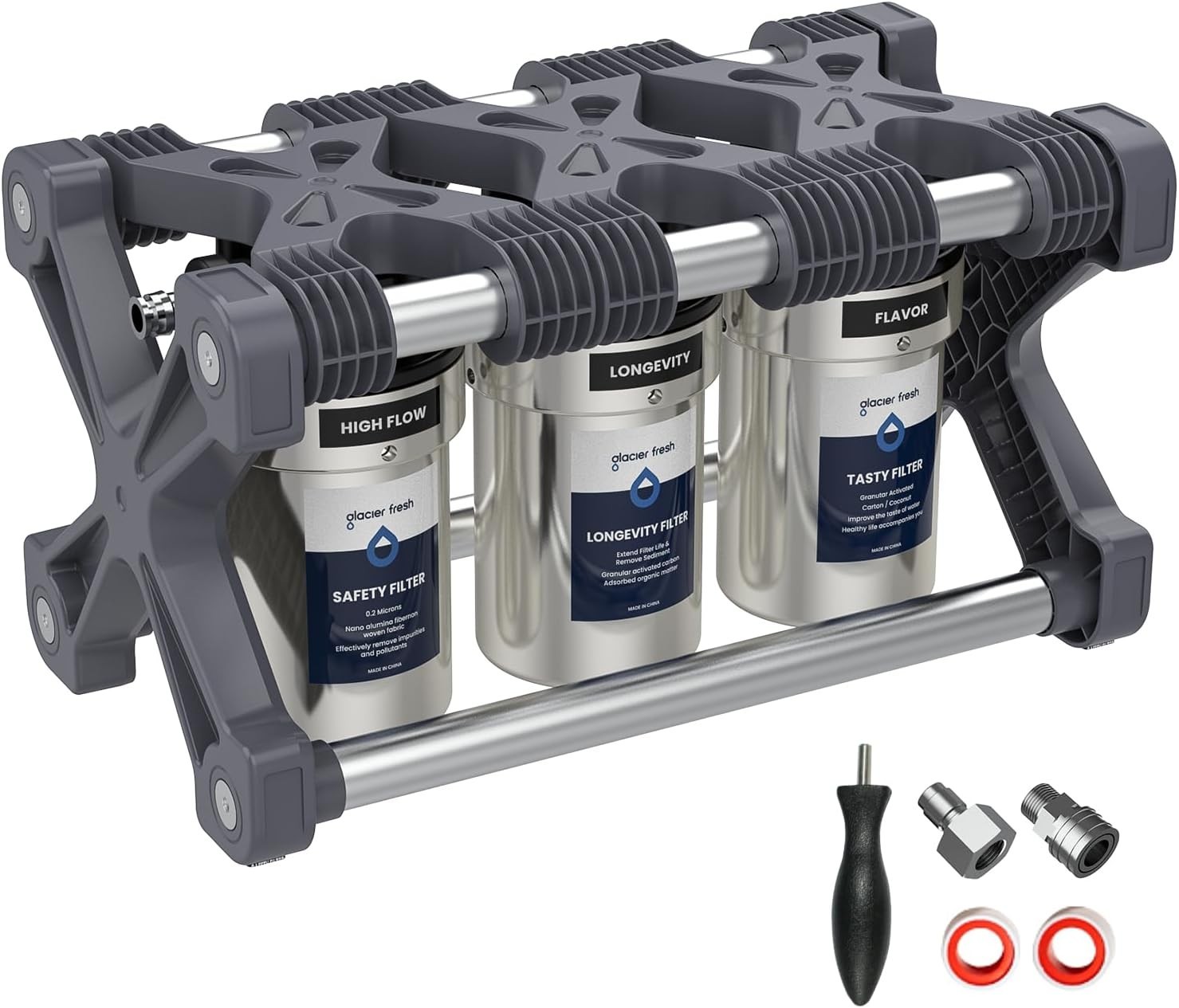 Glacier Fresh Replacement for Technology RV Water Filtration System 3-Stage RVWP gallery