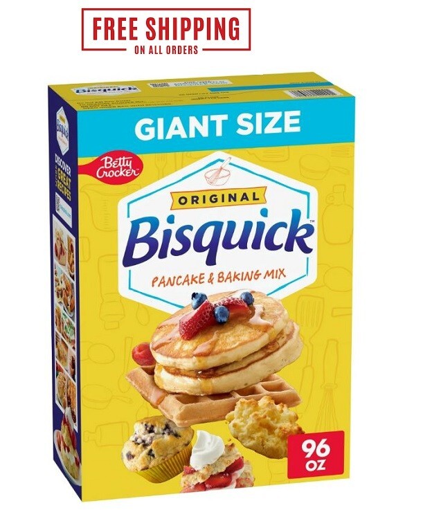 Betty Crocker Bisquick Original Pancake & Baking Mix, Giant Size, 96 oz New gallery