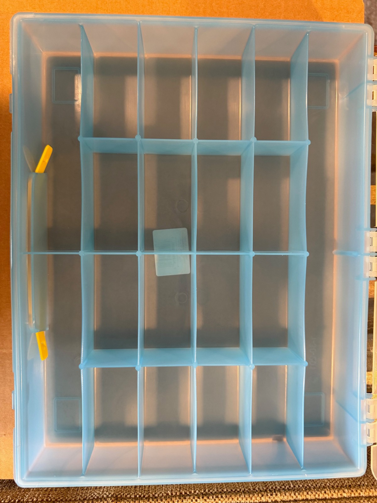 Romanoff Organizer Box, Large, Blue 66574 (19 Compartments) gallery