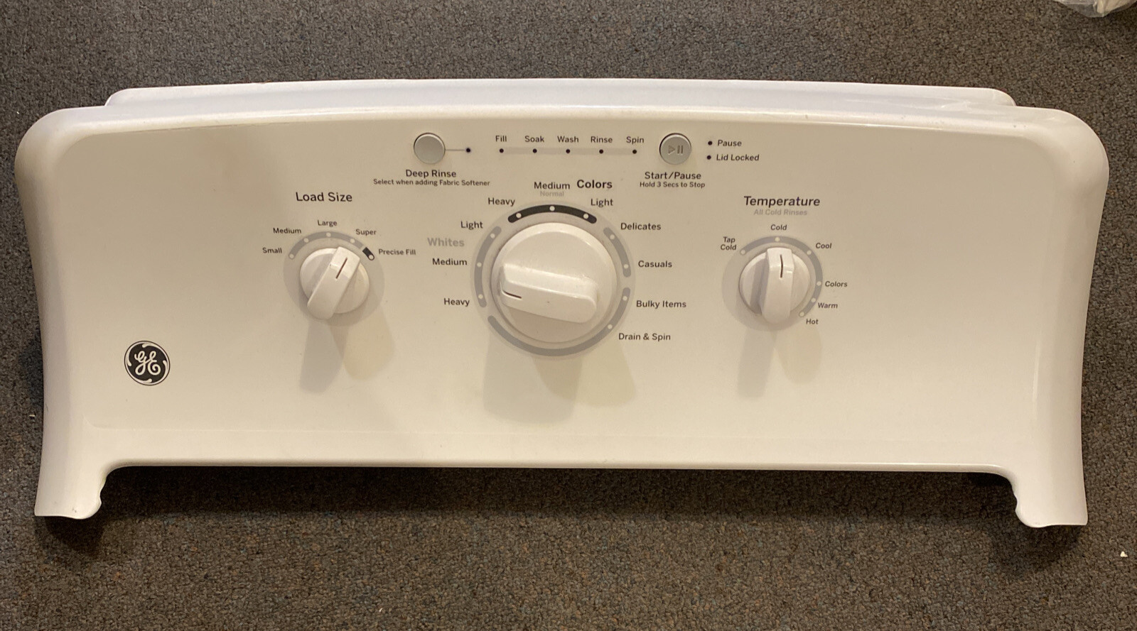 GE Washer Control Panel WH42X28255, WK187539,290D2101P001,290D2226G003 gallery