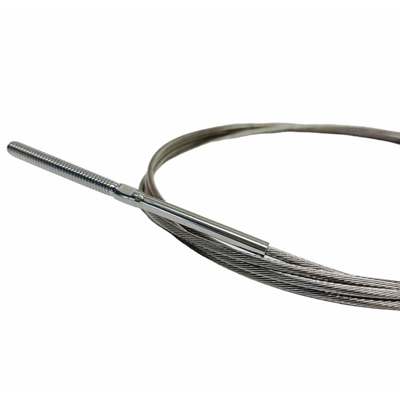 15ft 1/8" Cable Railing Kit,Stainless Steel 316 for Stair Deck Cable Rail System gallery