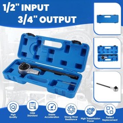 Professional Grade Torque Multiplier Wrench Heavy Duty 1100LBS-FT Tool Kit