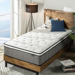Slumber 1 by Zinus Maximum Support Plus Extra Firm 12” Inch Twin Spring Mattress