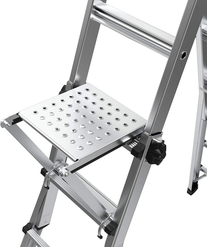 Ladder Systems, Work Platform, Ladder Accessory, Aluminum, 375 Lbs Weight Rating gallery