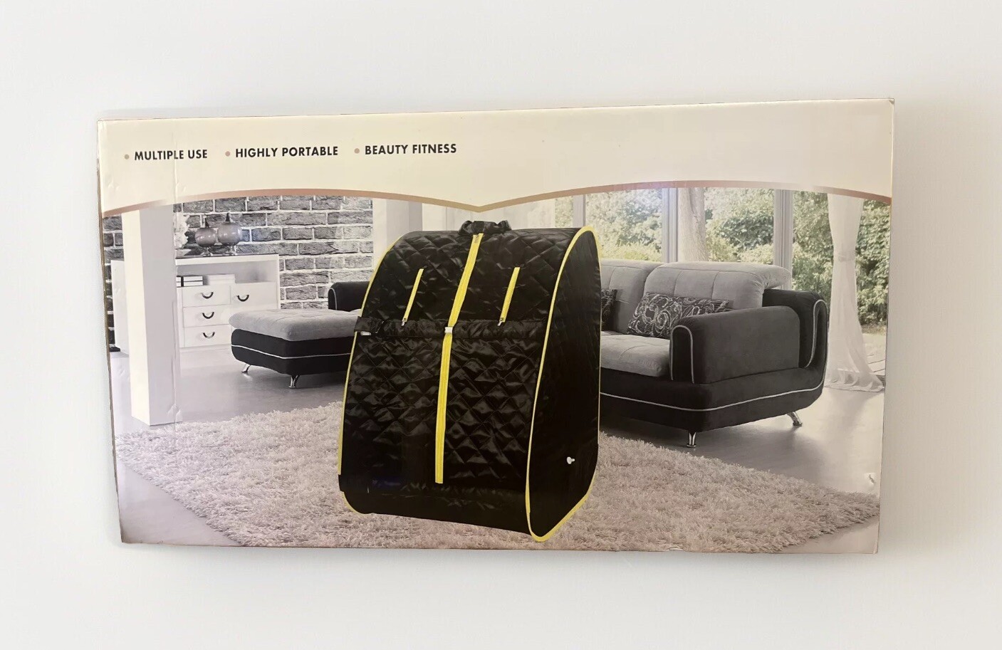 Portable Home Steam Sauna Spa Full Body Slimming Loss Weight Detox Therapy gallery