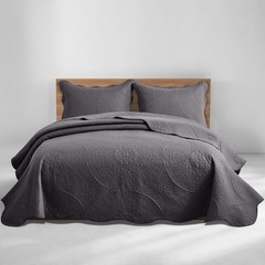 Cooling Coverlet Bedspread Set Luxury Soft Quilt Bedding Throw Twin Queen King