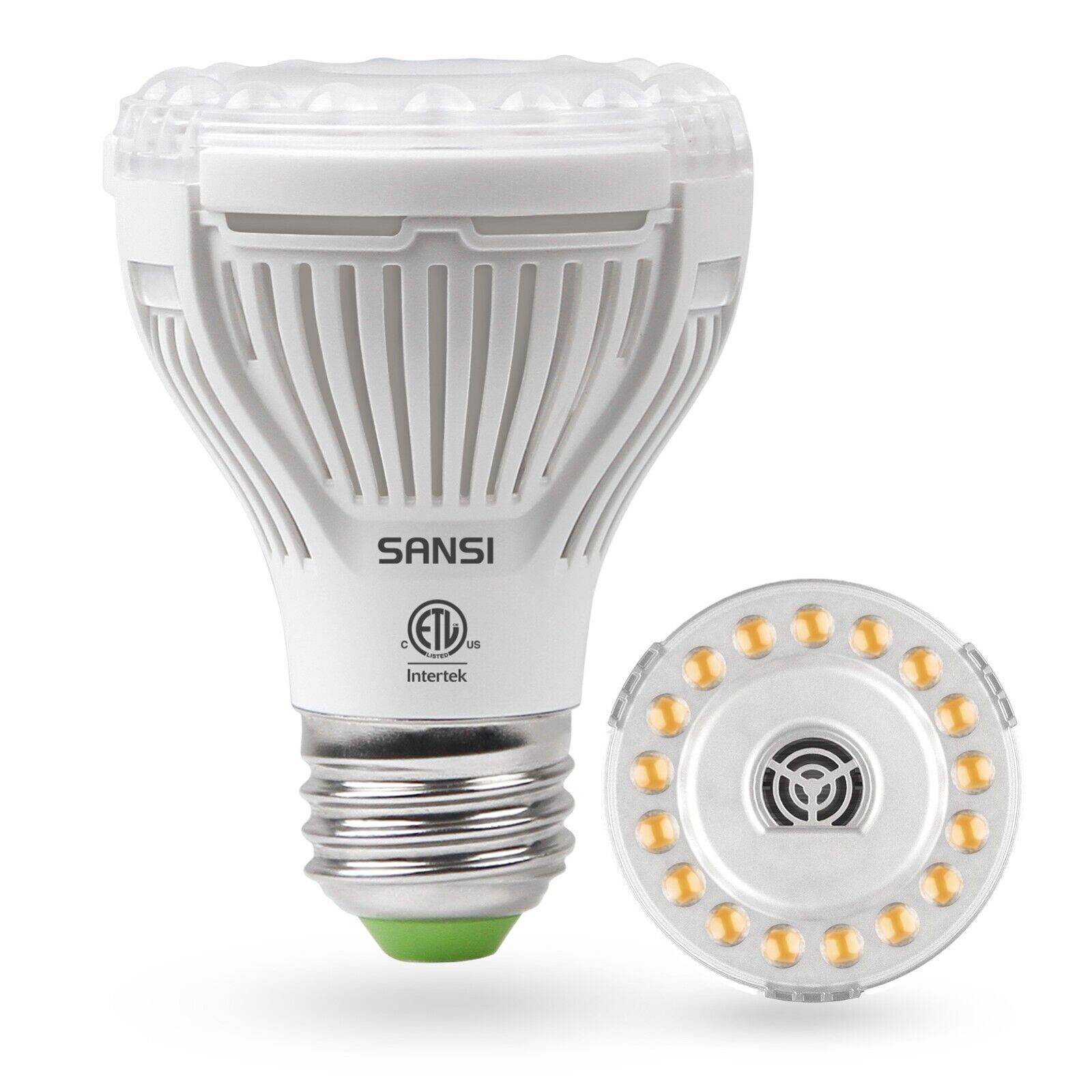 SANSI LED Grow Light White Energy Saving Full Spectrum Houseplants Hydroponics gallery