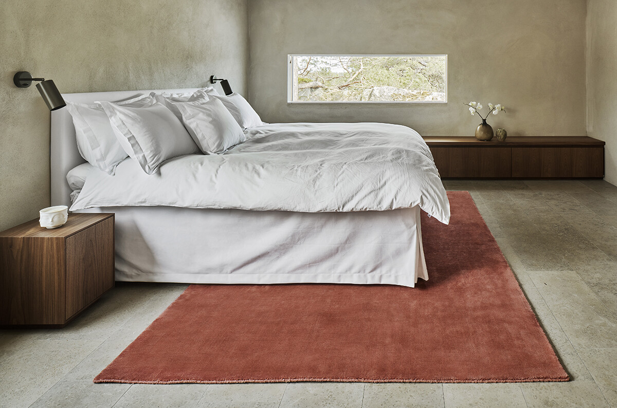Grand - Brick Red, Hand-Tufted Wool Soft Area Rug Carpet, 5x8, 6x9, 8x10, 9x12 gallery
