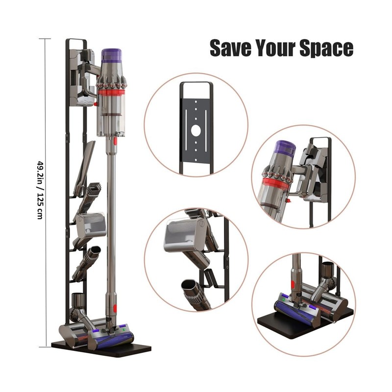 Vacuum Stand, Storage Bracket Stand Holder, Stable Vacuum Stand with Dyson V1... gallery