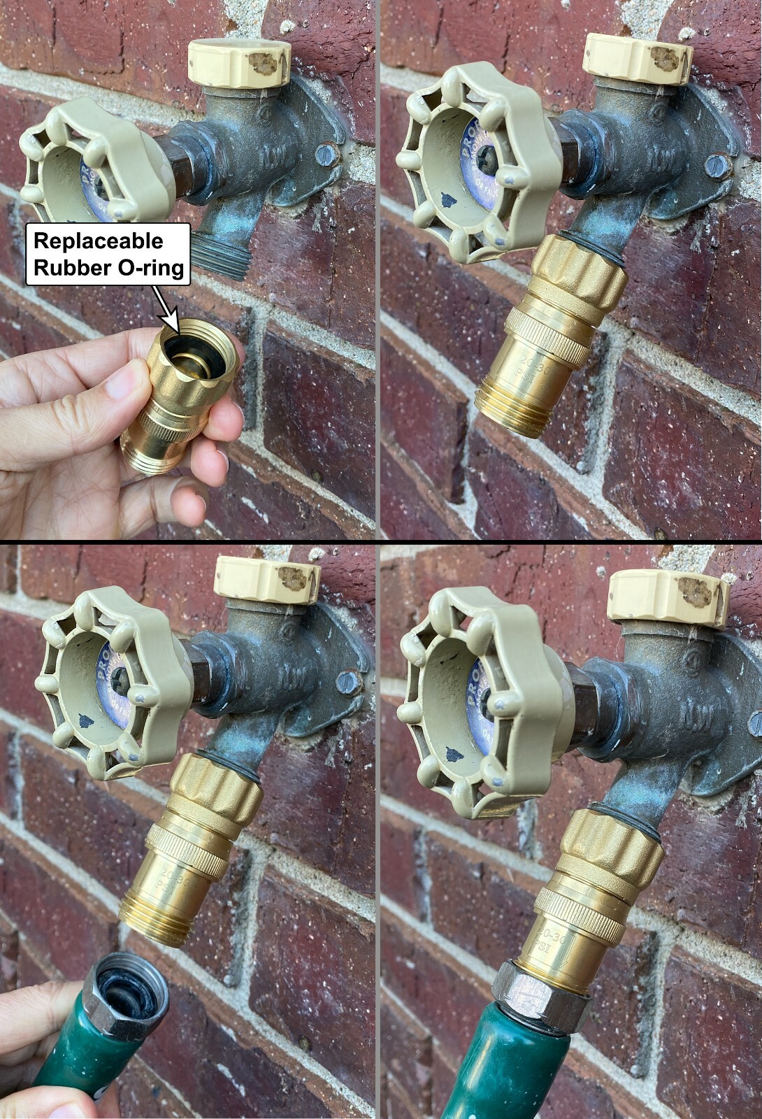 25 psi Pressure Reducer Regulator 3/4 inch Hose Thread Drip Irrigation System gallery