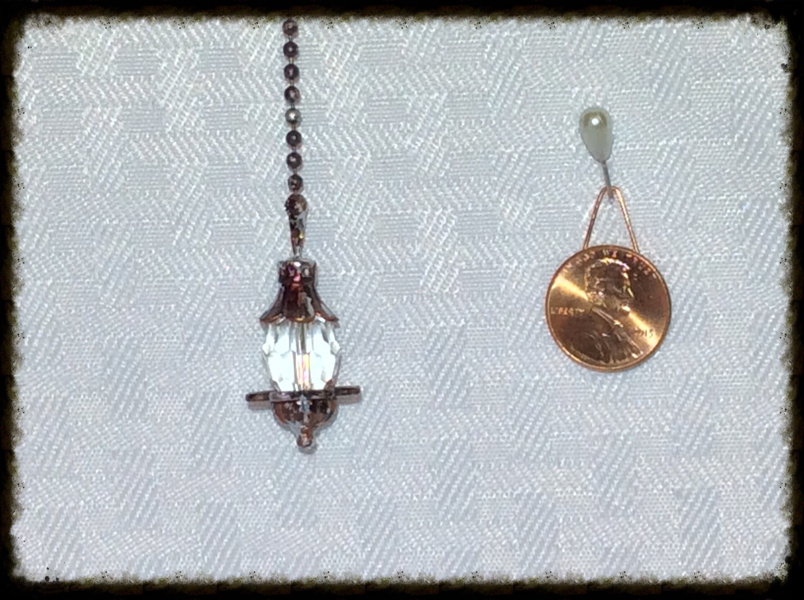 Handcrafted Faceted Glass Bronze Silver Rose Gold Gunmetal Ceiling Fan Pull gallery