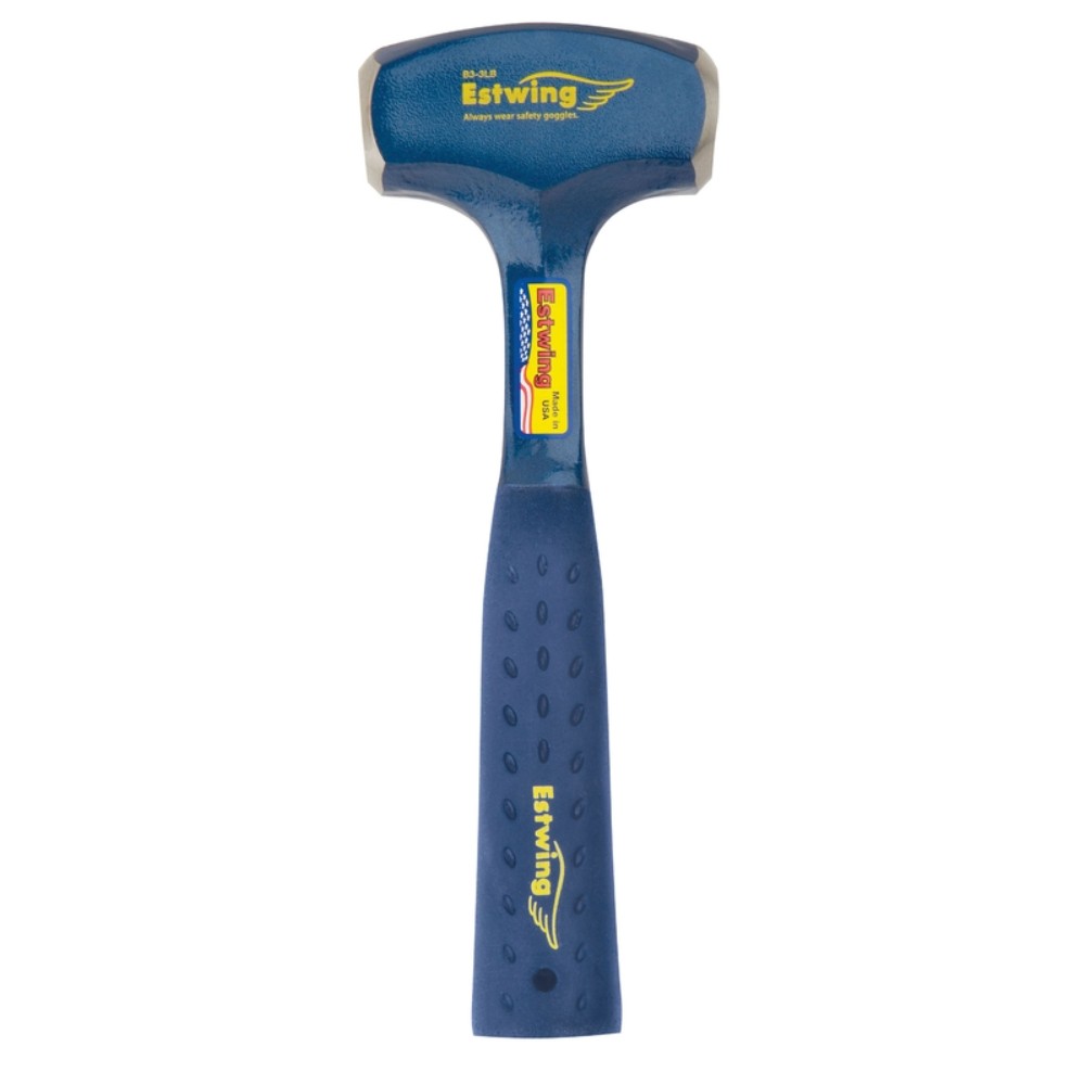 Estwing B3-3LB Straight Steel Handle Drilling Hammer with Vinyl Grip 3 lbs. gallery