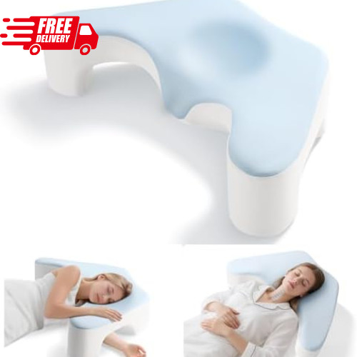 Side Sleeper Pillow with Arm Hole, Upgraded Shoulder Relief System for Neck Pain gallery