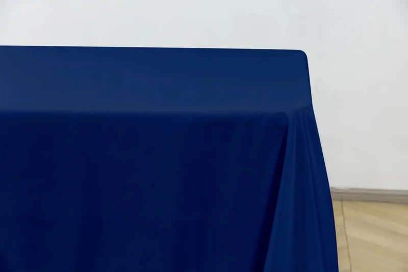 Navy Blue Rectangle Tablecloth 90" x 156" 190gsm - 5-Pack by Chivari gallery
