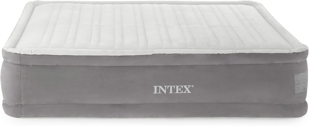 INTEX ELEVATED 18" PILLOW REST QUEEN AIR MATTRESS