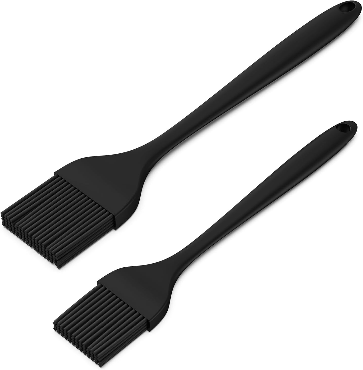 Silicone Pastry Basting Brush 2pcs - Heat Resistant, BPA-Free, Dishwasher Safe gallery