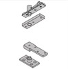 Ives 7255SET26D Center Hung Pivot Set 500 lb 1-1/2" Satin Chrome Door Hinge gallery