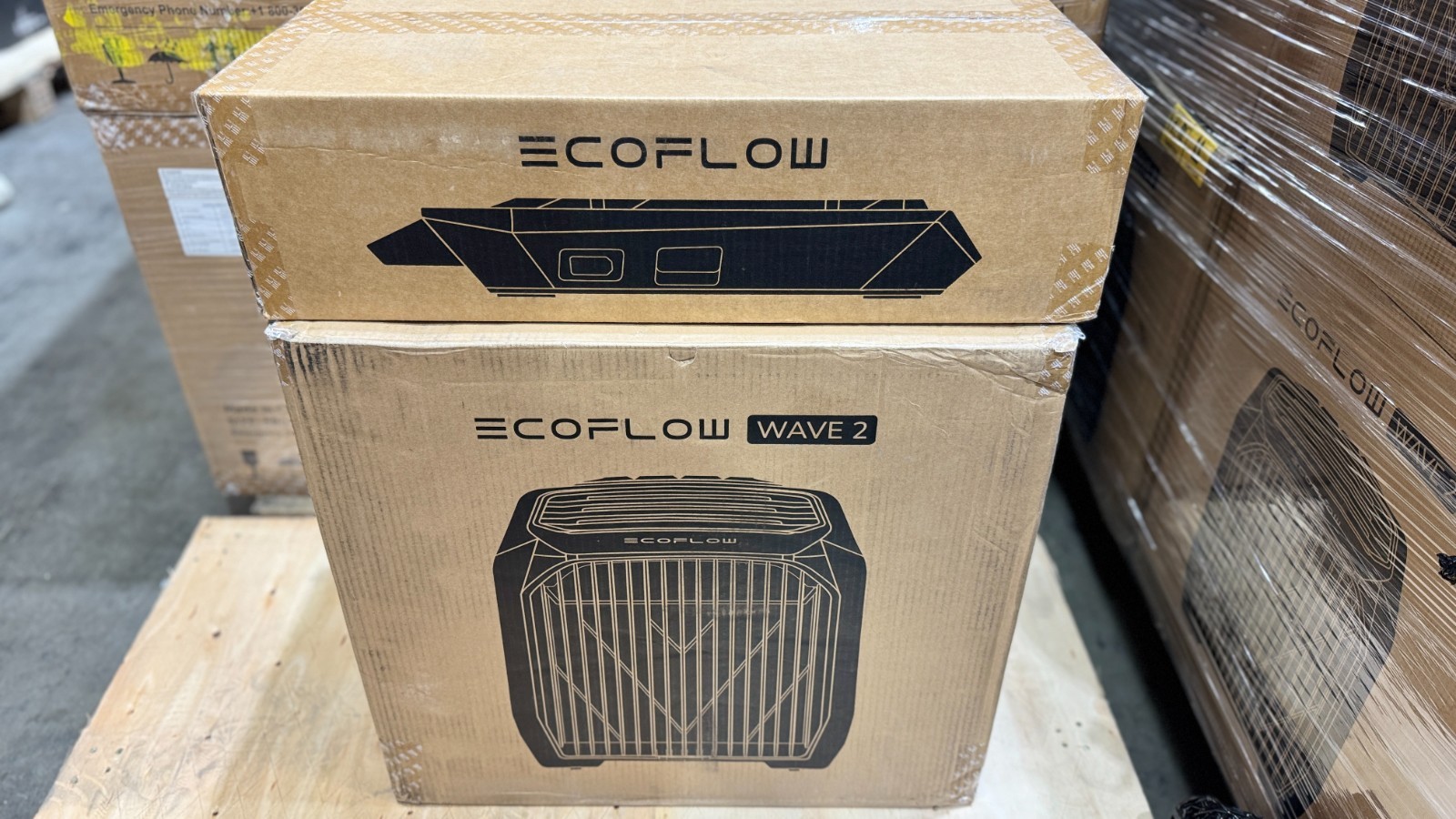 EcoFlow Wave 2 Portable Air Conditioner with Heater + Add-on Battery REFURBISHED gallery