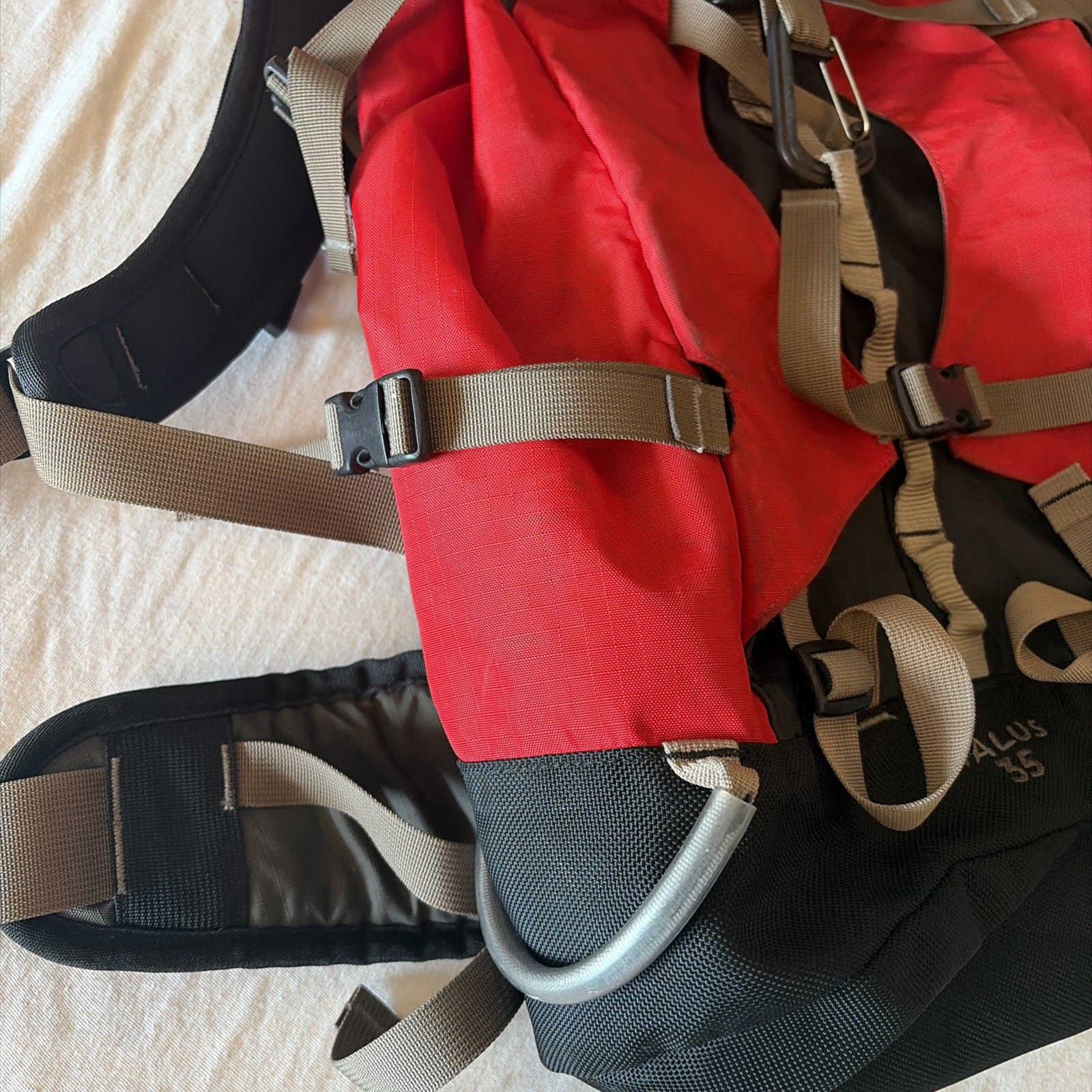 REI Talus 35L Backpacking Pack, Red 5