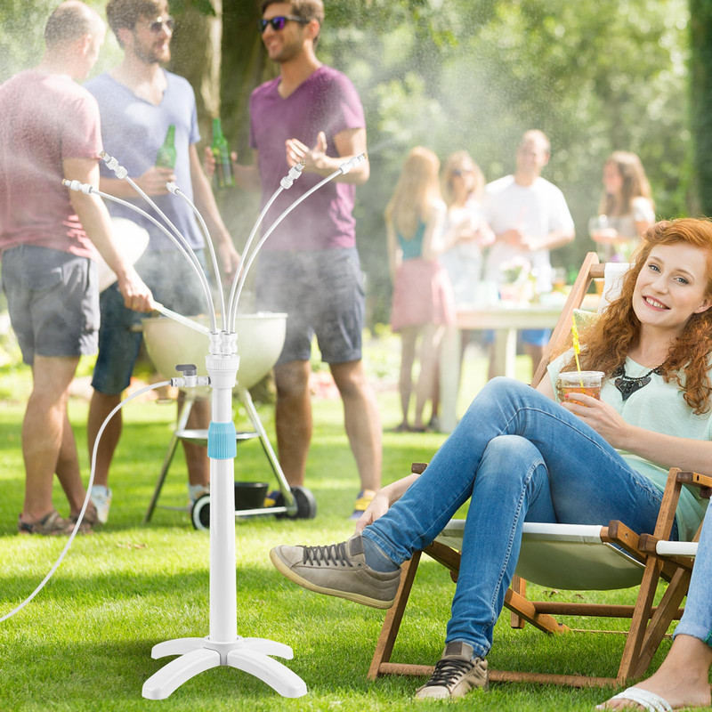 Tesmotor Stand Misters For Outside Patio Adjustable Riser Tube Up To 46In - 5 gallery