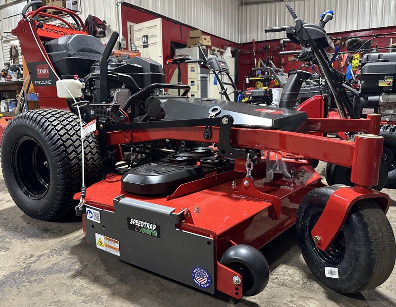 Speedtrap® Chute Blocker Toro® Proline™ 36"/48"/54"/60" 2 Minute Install! gallery